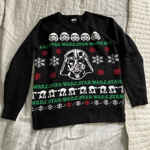 Star Wars darth Vader ugly holiday sweater